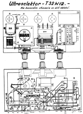 Ultraselektor T32W12; Melezinek, Praha (ID = 3089616) Kit