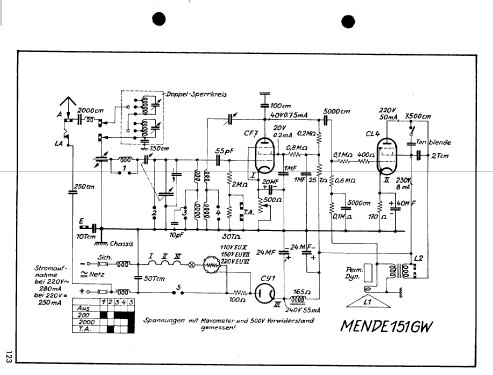 151GW; Mende - Radio H. (ID = 162394) Radio