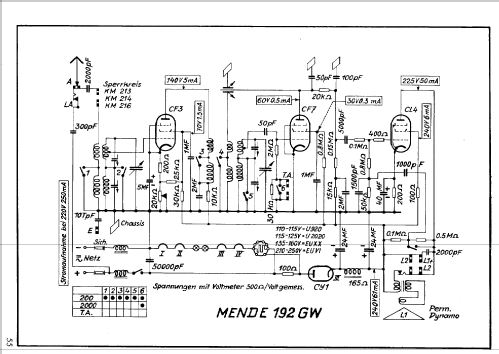 192GW; Mende - Radio H. (ID = 169249) Radio