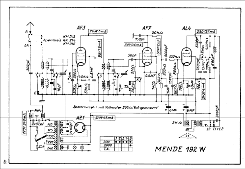 192W; Mende - Radio H. (ID = 169229) Radio