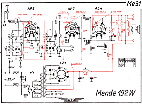 192W; Mende - Radio H. (ID = 2958468) Radio