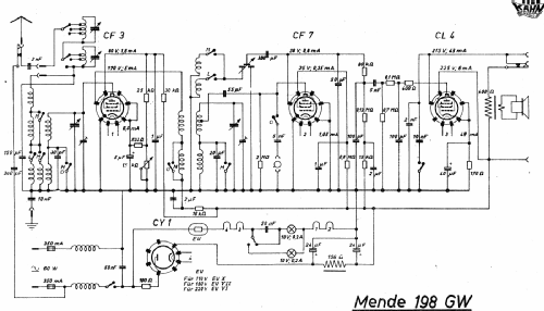 198GW; Mende - Radio H. (ID = 3152141) Radio