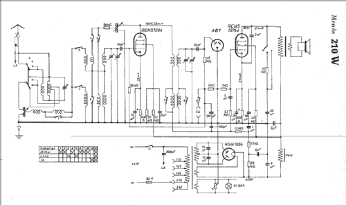 M210-W ; Mende - Radio H. (ID = 4874) Radio