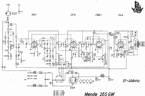 265GW; Mende - Radio H. (ID = 2182469) Radio