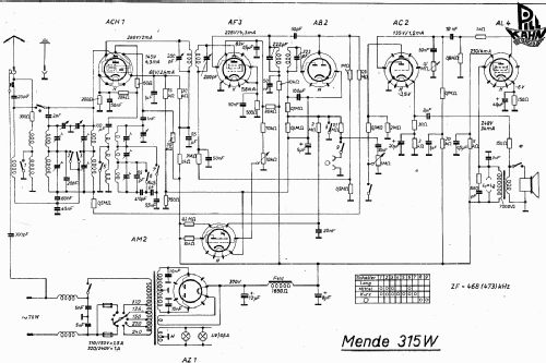 315W; Mende - Radio H. (ID = 2180533) Radio