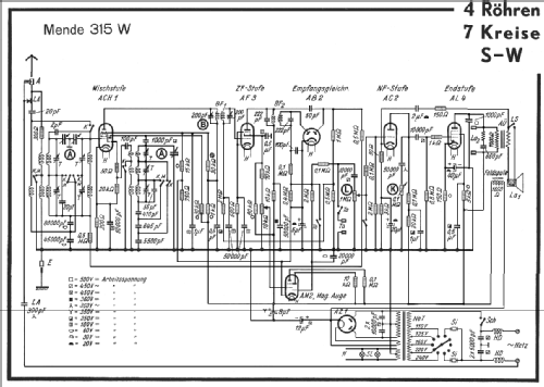 315W; Mende - Radio H. (ID = 28750) Radio