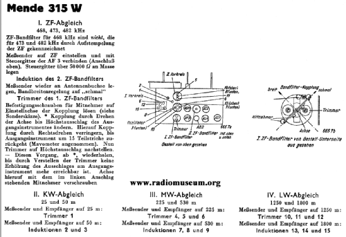 315W; Mende - Radio H. (ID = 28753) Radio