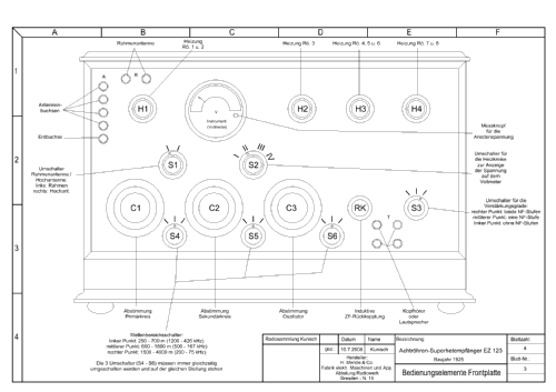 8-Rö-Super EZ123; Mende - Radio H. (ID = 474957) Radio