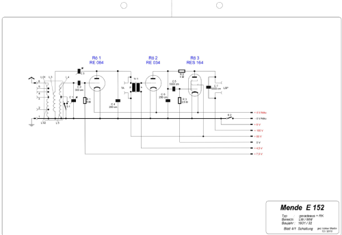 E152; Mende - Radio H. (ID = 894155) Radio