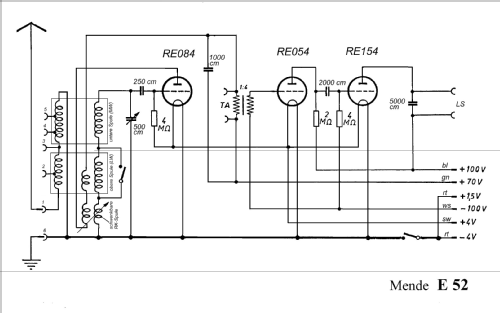 E52 ; Mende - Radio H. (ID = 64709) Radio