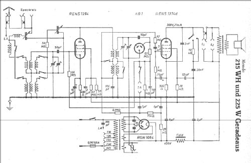 Geradeaus M215 ; Mende - Radio H. (ID = 4877) Radio