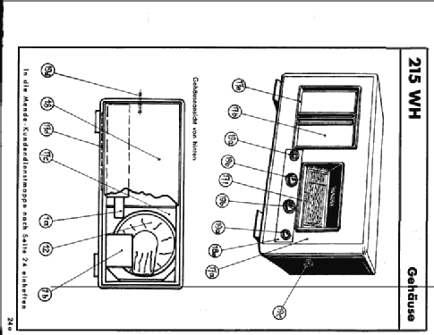 Geradeaus M215 ; Mende - Radio H. (ID = 492697) Radio