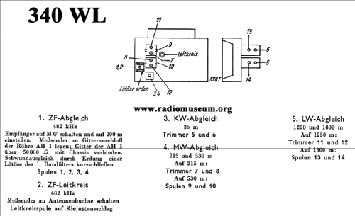 Gross-Super 340WL; Mende - Radio H. (ID = 28749) Radio