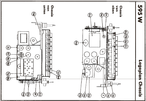 Gross-Super 595W, MGS595W; Mende - Radio H. (ID = 760950) Radio