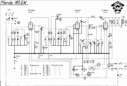 M185-GW ; Mende - Radio H. (ID = 1117454) Radio