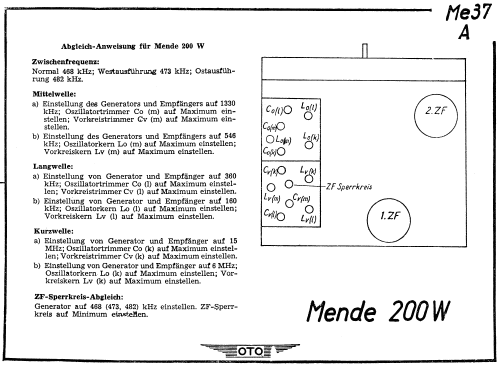 MS200-W ; Mende - Radio H. (ID = 2958649) Radio