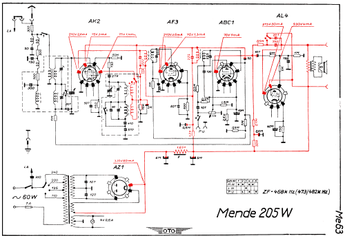 MS205-W ; Mende - Radio H. (ID = 2959314) Radio