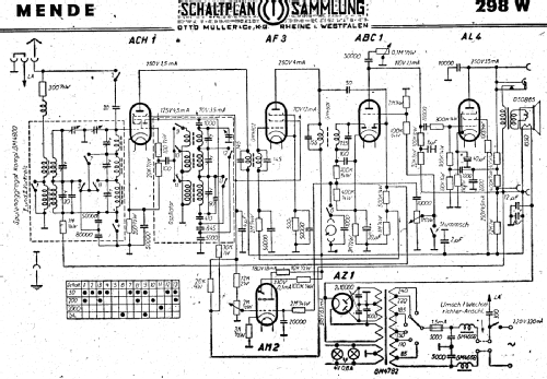 MS298-W ; Mende - Radio H. (ID = 2921601) Radio