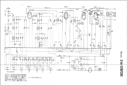 MS216GWDK ; Mende - Radio H. (ID = 4879) Radio