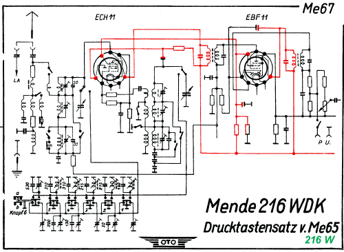 Super MS216WDK ; Mende - Radio H. (ID = 2959358) Radio