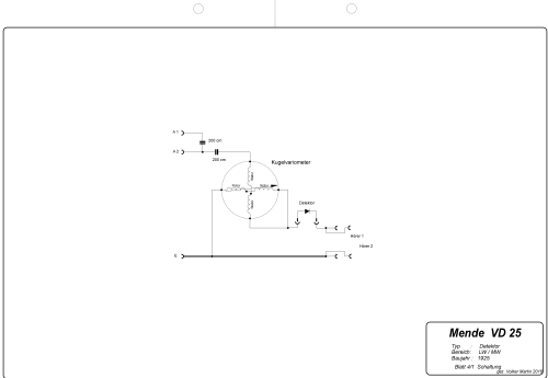 VD 25 ; Mende - Radio H. (ID = 2280704) Crystal