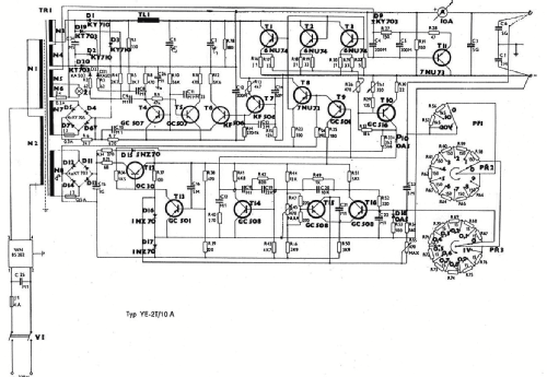 Stabilizovaný zdroj malého napětí - Low Voltage Stabilized Power Supply YE-2T; Mesit, Merici a (ID = 2741547) Power-S