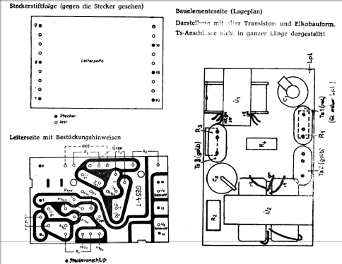 Gegentaktendstufe GES4; Messelektronik (ID = 198800) Bausatz