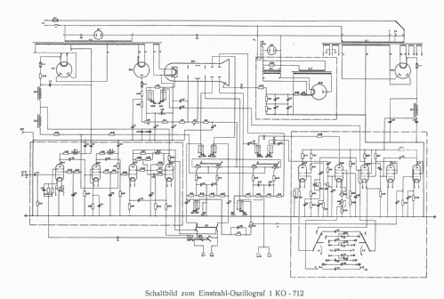 Einstrahl-Oszillograf 1 KO-712; Messgerätewerk (ID = 2491383) Equipment