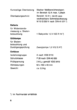 Metravo 3; Metrawatt, BBC Goerz (ID = 2901476) Equipment