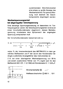 Metravo 3; Metrawatt, BBC Goerz (ID = 2901482) Equipment