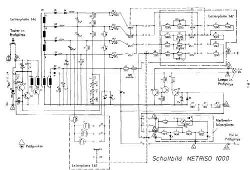 Metriso 1000V; Metrawatt, BBC Goerz (ID = 1563053) Ausrüstung