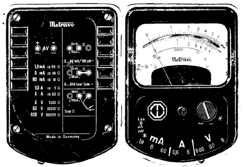 Metravo ; Metrawatt, BBC Goerz (ID = 1170372) Equipment