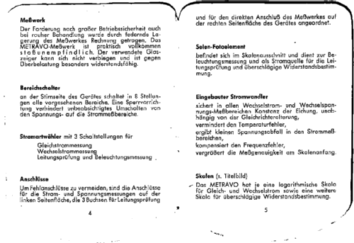 Metravo ; Metrawatt, BBC Goerz (ID = 1170374) Equipment