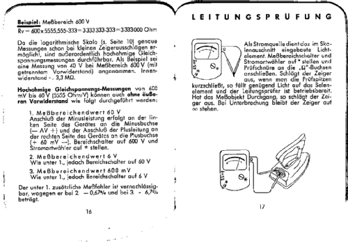 Metravo ; Metrawatt, BBC Goerz (ID = 1170381) Equipment