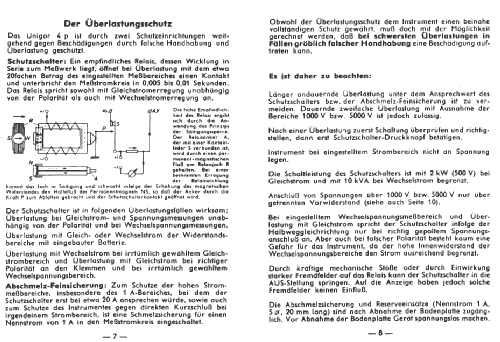 Unigor 4p Type 226224; Metrawatt, BBC Goerz (ID = 223037) Equipment