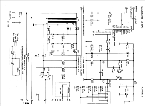 Millivoltmètre Electronique BF-FI VX207A; Metrix, Compagnie (ID = 1856847) Equipment