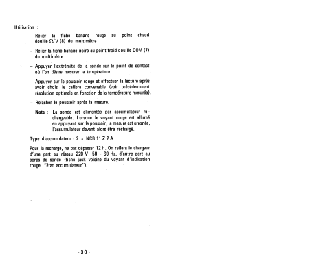 Multimètre numérique 2000 points MX516; Metrix, Compagnie (ID = 958044) Equipment