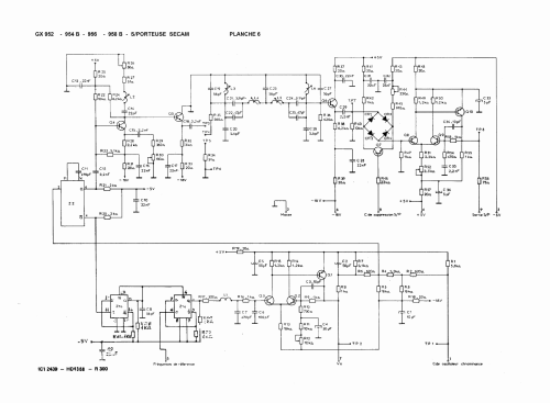 PAL SECAM pattern generator GX952; Metrix, Compagnie (ID = 1970025) Equipment