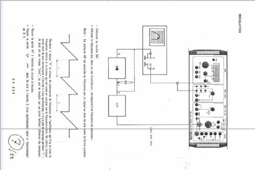 Meßsender AM-FM-Stereo GX 933; Metrix, Compagnie (ID = 2654613) Equipment