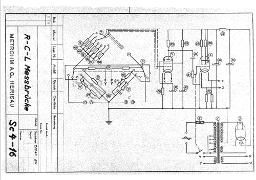 RLC-Messbrücke MA16; Metrohm AG; Herisau (ID = 2258877) Equipment