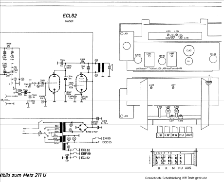 211 U; Metz Transformatoren (ID = 289872) Radio