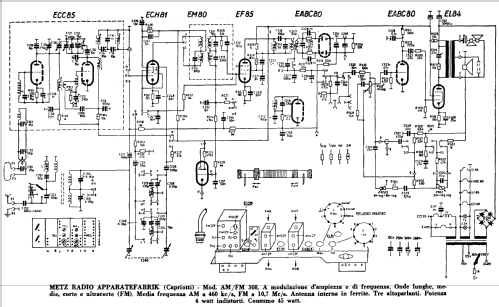 308; Metz Transformatoren (ID = 261671) Radio