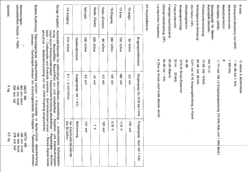 HiFi 495; Metz Transformatoren (ID = 379653) Radio