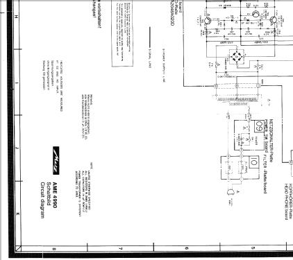 AME-4990; Metz Transformatoren (ID = 1038259) Ampl/Mixer