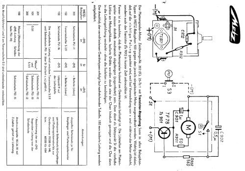 Babyphon 100 MK; Metz Transformatoren (ID = 443395) Radio