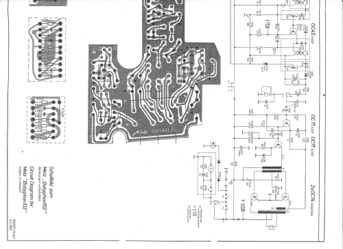 Babyphon 102 ; Metz Transformatoren (ID = 222495) Radio