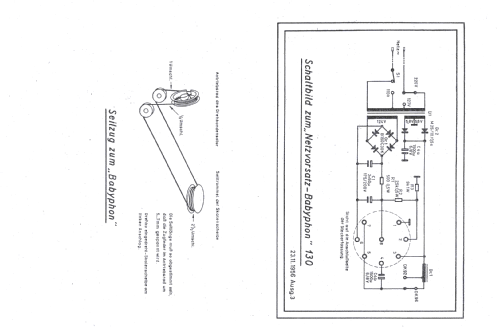 Babyphon ; Metz Transformatoren (ID = 222533) Radio