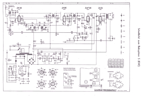 Babyphon S; Metz Transformatoren (ID = 222977) Radio