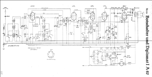 Botschafter MS/A67; Metz Transformatoren (ID = 4270) Radio