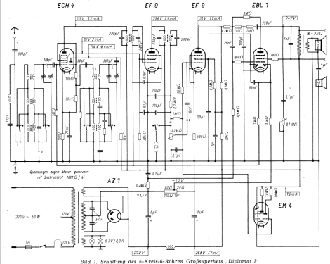 Diplomat MS/W66; Metz Transformatoren (ID = 1070540) Radio